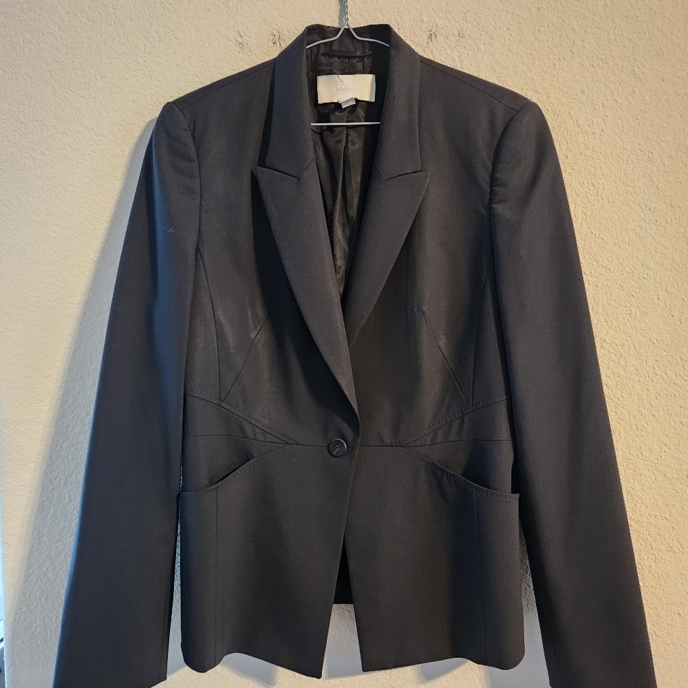 BOSS Women’s “Jarina” One-Button Suiting Jacket Black size 8